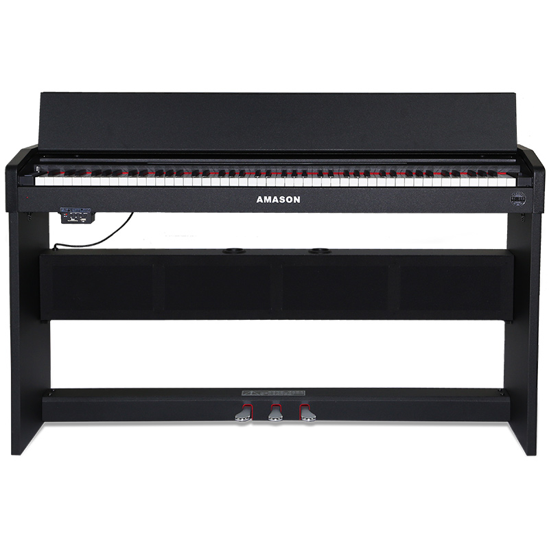 艾茉森(amason)珠江艾茉森电钢琴f10 专业智能数码88键重锤儿童立式电
