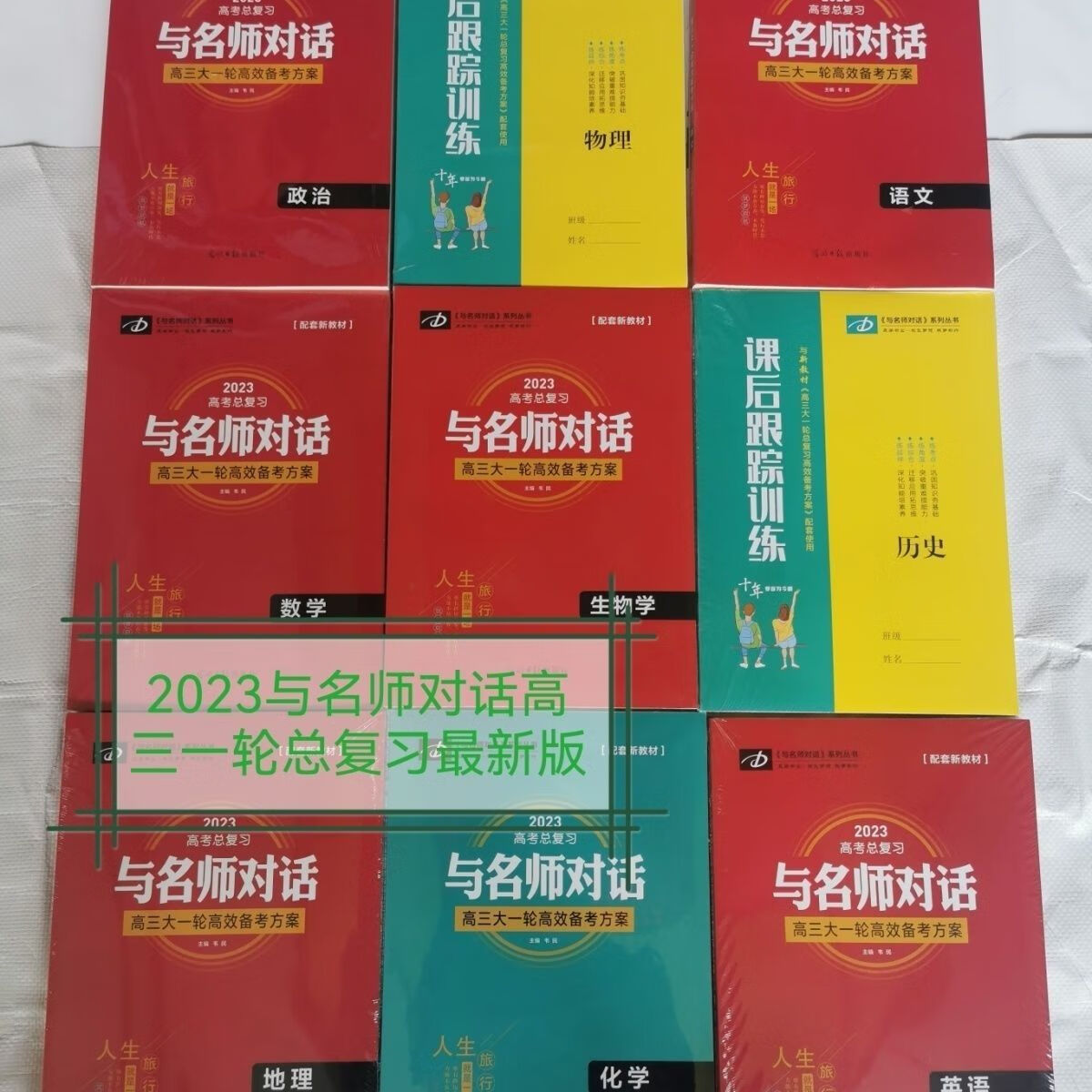 2024与名师对话大一轮总复习(语数英物化生史地政)老版 语文必备手册