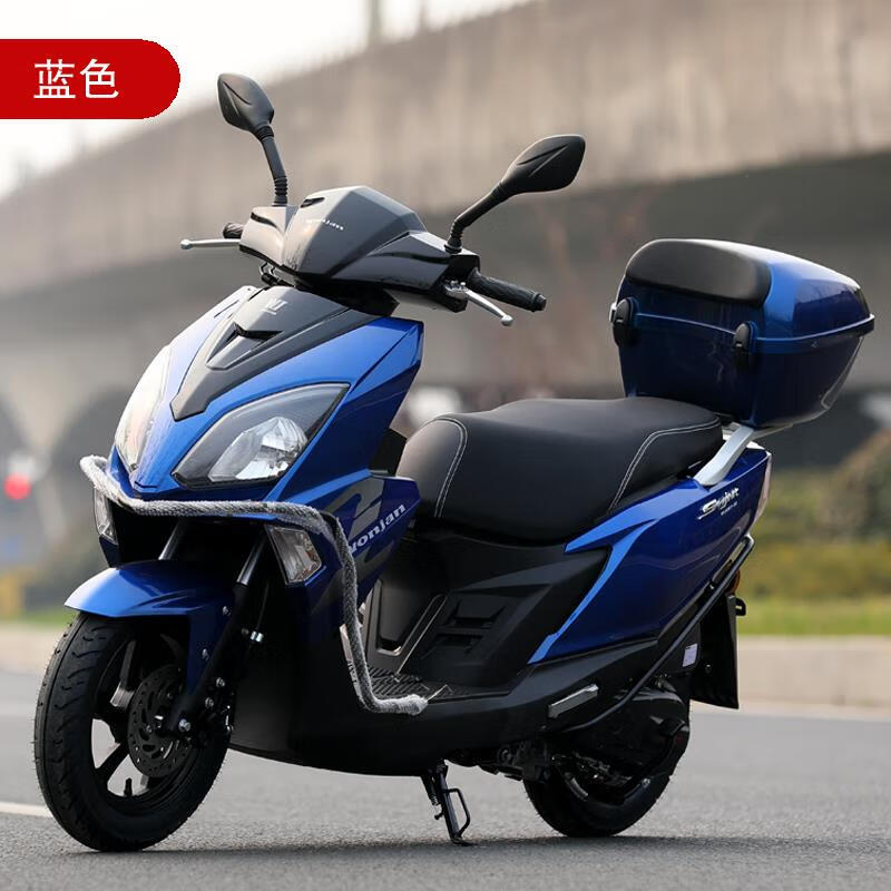 铃木uy125踏板车测评,铃木摩托车uy125踏板车 铃木uy125踏板车摩托车整车国四电喷燃油网红机车全国可上牌 蓝色
