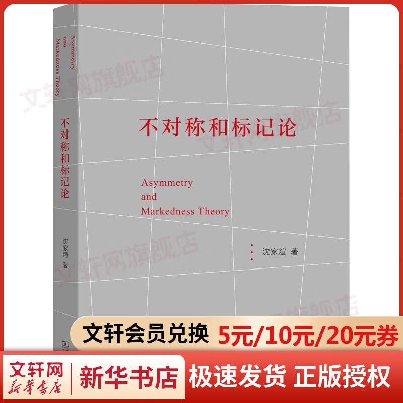 不对称和标记论 图书
