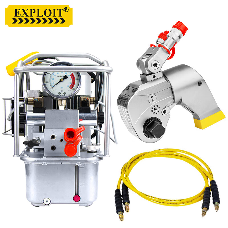 开拓(exploit)钛合金驱动液压扭矩扳手 电动扳手大扭矩重型拆卸扳手 3