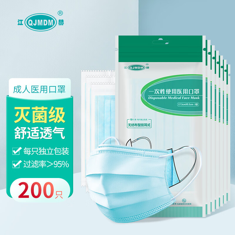 江赫医用口罩价格走势分析,历史销量趋势和评测