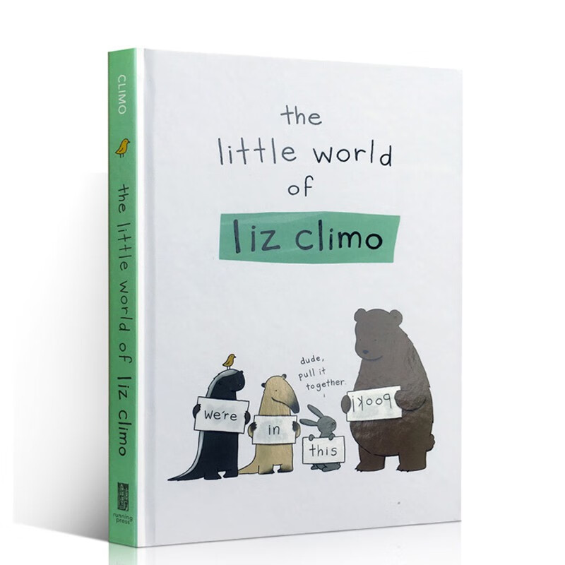 进口英文原版  the little world of Liz Climo 你今天真好看 情商学习 莉兹克里莫  绘本 现货