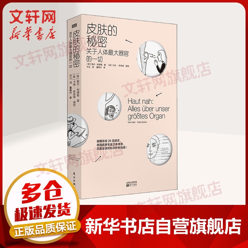 【现货速发】张文鹤护肤指南 仙鹤大叔 皮肤的秘密 科学护肤指南