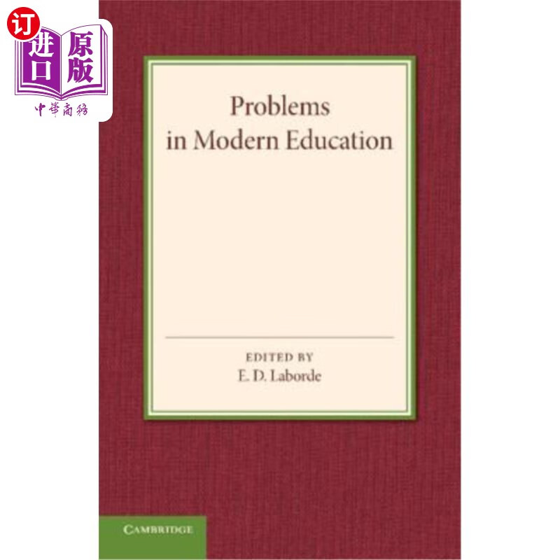 海外直订problems in modern education 现代教育存在的问题