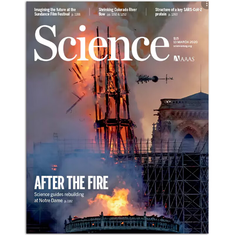 【单期可选】science 美国科学杂志 2019年 /2020年美国自然科学科普