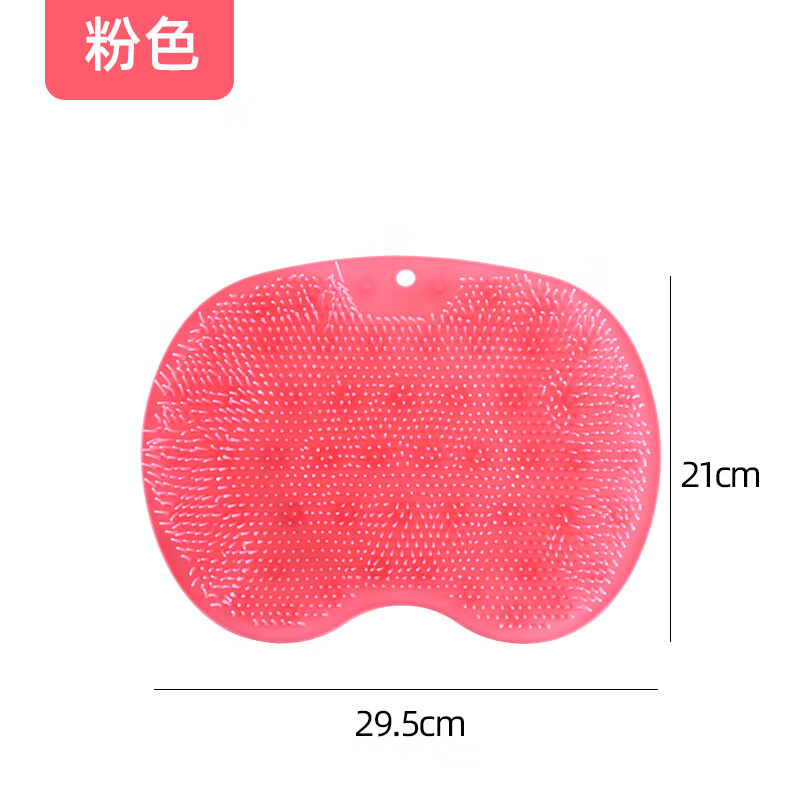 山头林村浴室妹妹懒人搓背洗澡沐浴按摩擦背浴刷硅胶刷背不求人浴室垫