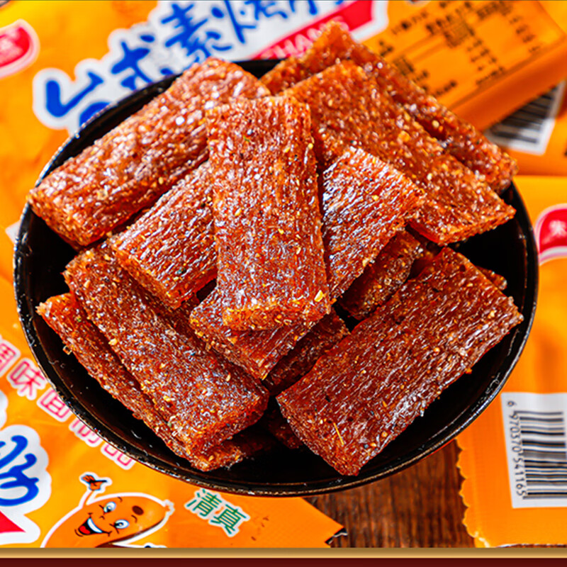朱志远台式素香肠辣条麻辣小面筋小零食儿时回忆解馋怀旧890童年 10个