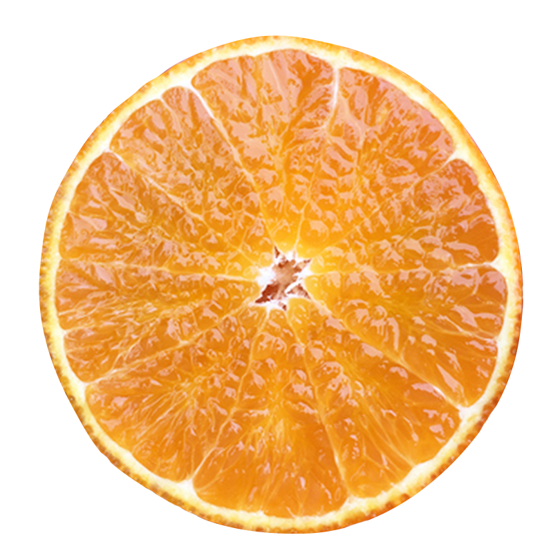 橙世之光爱媛果冻橙爆汁橙手剥橙子甜橙红美人泉水柑当季水果京东顺丰快递 8斤大果18颗以内