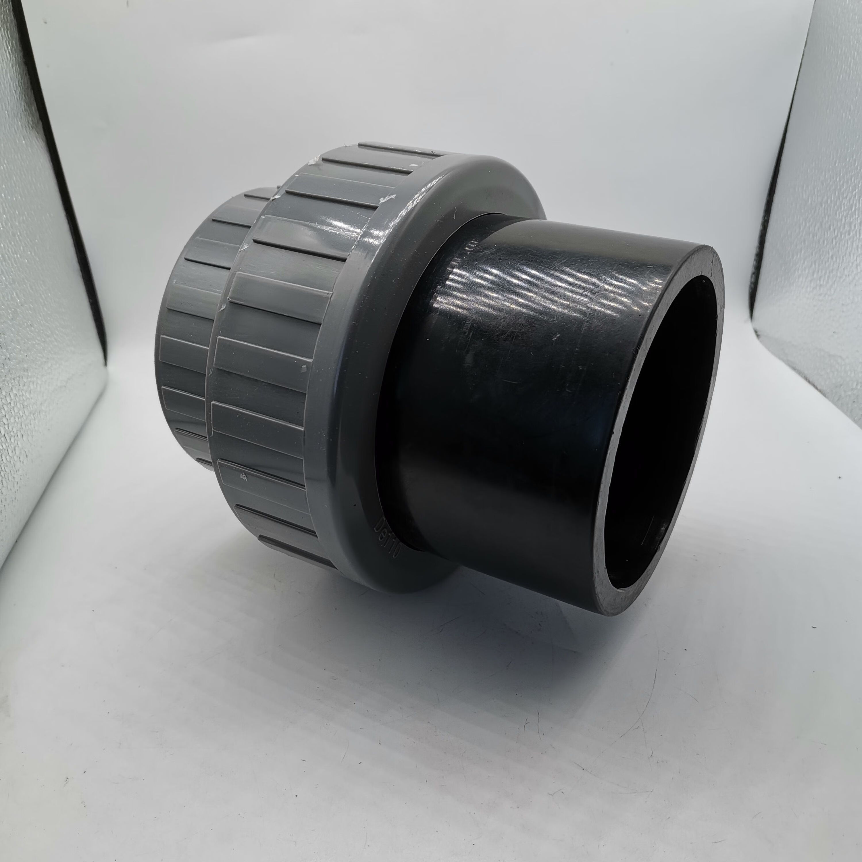 pe转pvc活接头 油任 转接头热熔管变胶粘管hdpe变pvc水管接头配件 110