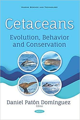 预订cetaceans: evolution, behavior and conservation