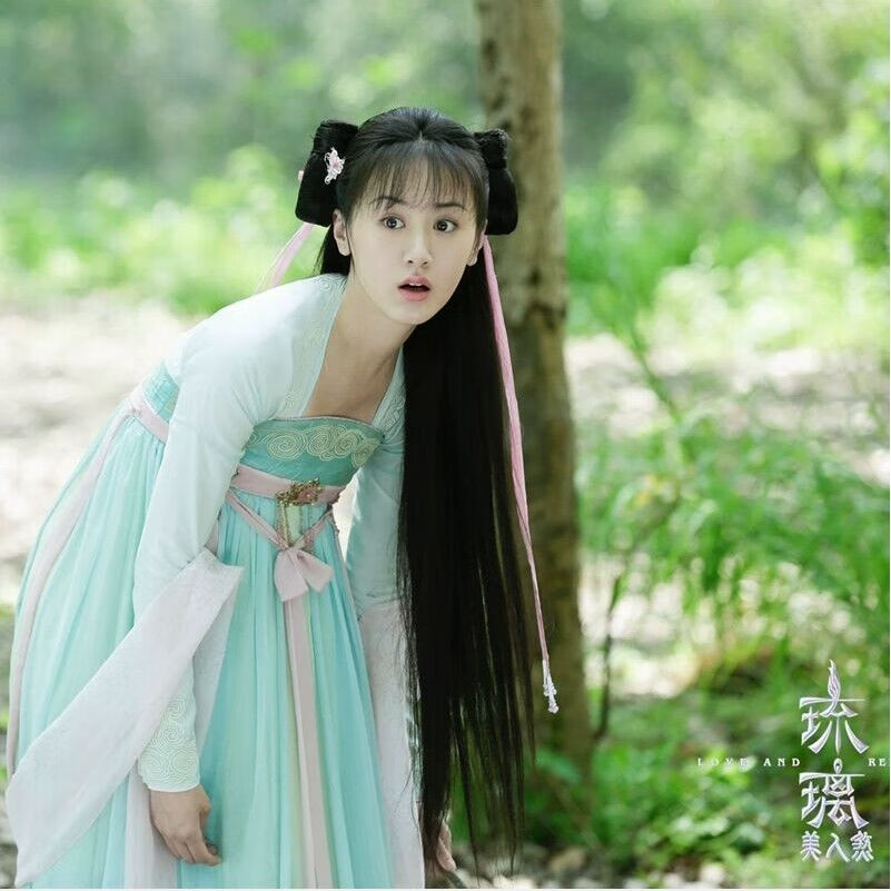 zhouyouyang影视装琉璃美人煞褚璇玑禹司凤同款古装汉服日常褚玲珑