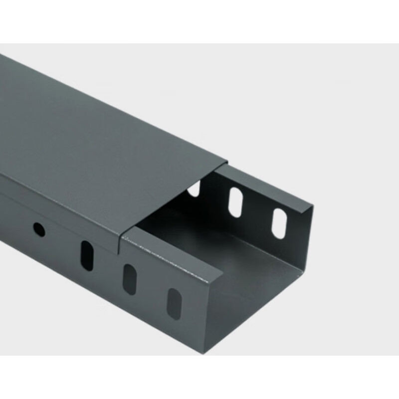 施韵令100*50托盘式喷塑电缆桥架弱电线槽铝合金明装槽式火t型