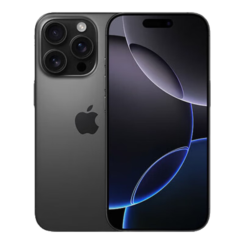 Apple【0首付】港版 苹果16Pro/iPhone16Promax 双卡双待手机 16 Pro Max 黑色钛金属 6.9英寸 256GB【港版】