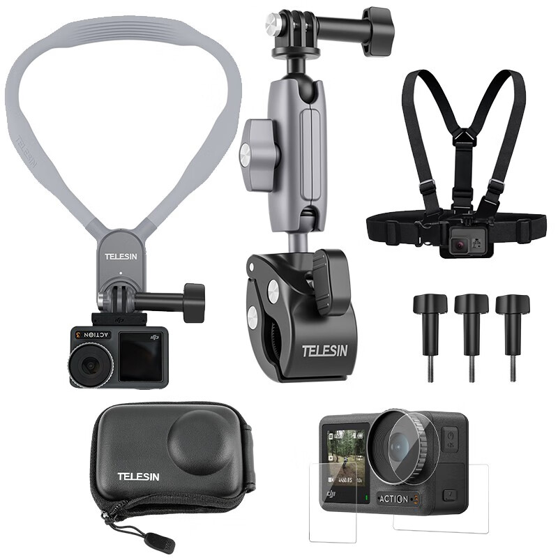 TELESINaction5 pro/4/3װҲǰ̶֧ĸ˱еһӽȫװ action3/4װ 169Ԫ