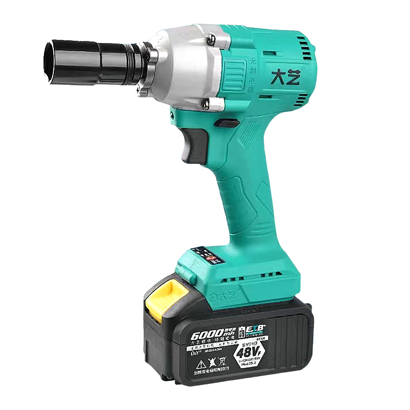 大艺 电动扳手无刷充电扳手2106G架子工扳手螺丝刀大力矩电钻冲击扳手 2106G-88F单电标配【店家推荐】