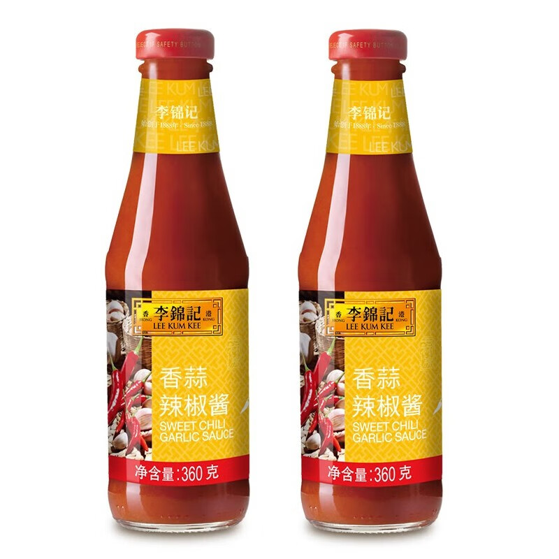 李锦记(lee kum kee)香蒜辣椒酱 拌饭拌面酱下饭菜烧烤料调味品火锅