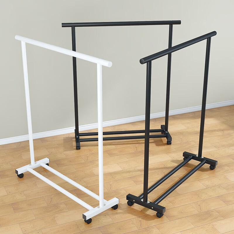 帝利洛简易晾衣架落地卧室折叠家用晾衣服杆室内阳台架子凉晒挂 60