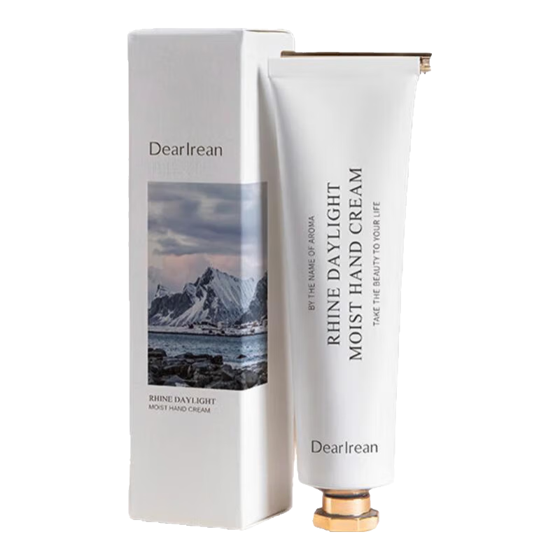 独特艾琳（Dear lrean）【冯建宇同款】美白护手霜水润保湿不油腻手霜补水大容量赠礼推荐 莱茵河白昼35ml*2