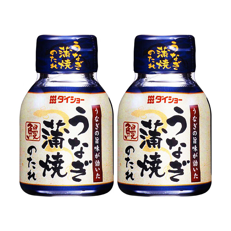 大逸昌日本进口鳗鱼蒲烧汁105g*2瓶装照烧烤鳗汁日式拌饭酱盖饭汁