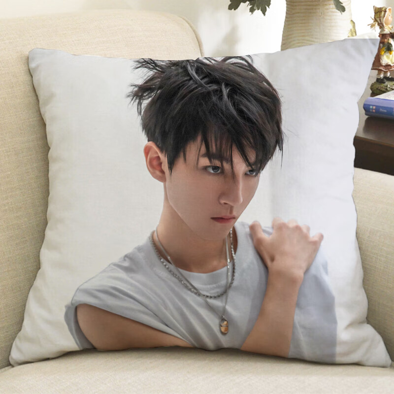 tfboys王俊凯周边三字弟弟定制抱枕电竞男主同款应援海报