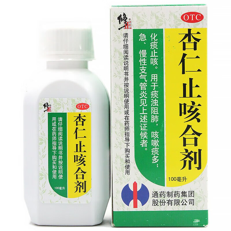 [修正] 杏仁止咳合剂 100ml瓶/盒 1盒