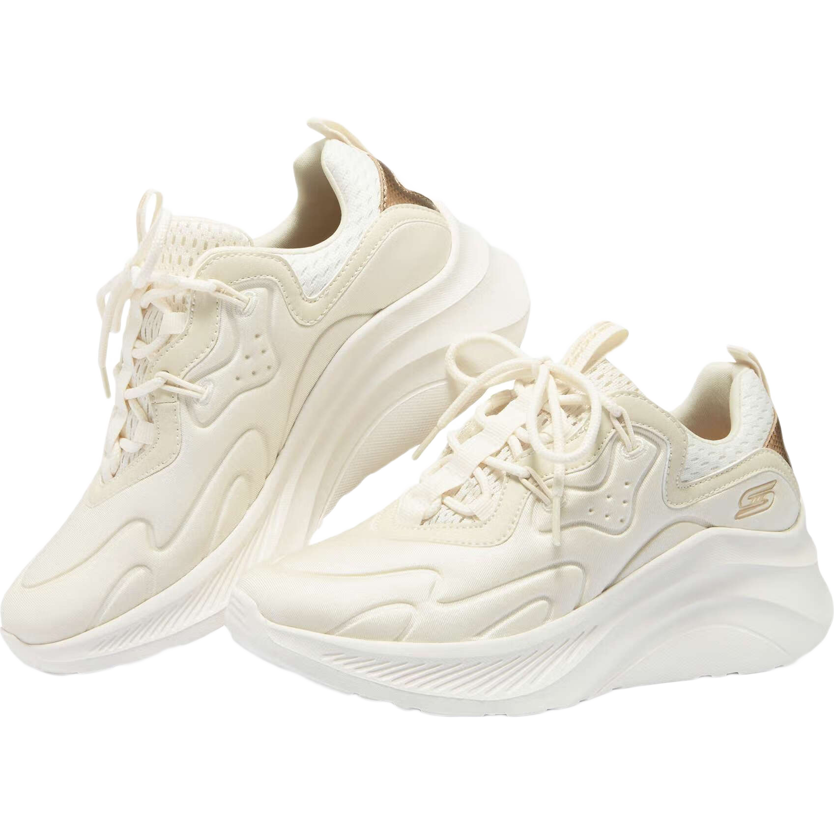 斯凯奇（Skechers）糕糕鞋女鞋秋季时尚老爹鞋百搭厚底增高休闲鞋运动鞋117513