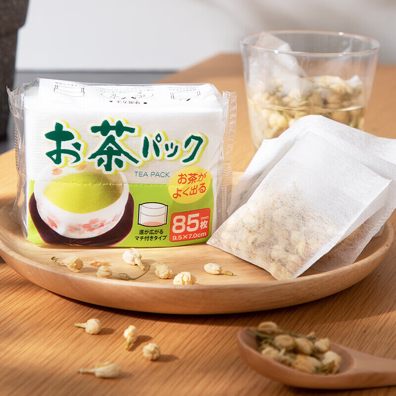 HAGCZATNG 日本家用一次性茶包袋无纺布过滤袋煎药袋煲汤煎药泡茶袋茶叶包 五包