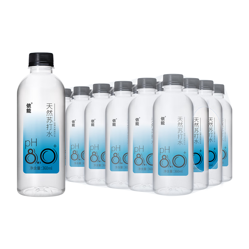 ���� ��Ȼ�մ�ˮ ����ˮ  ������pH8.0+ 360ml 24ƿ