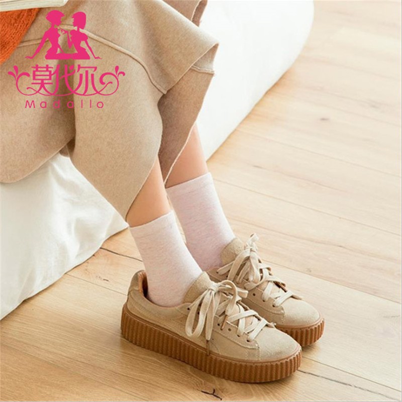 莫代尔女士中筒棉袜糖果色中筒女士棉袜 中筒女棉袜8双混色