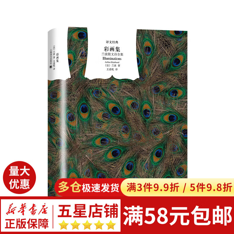 彩画集--兰波散文诗全集(译文经典.精)