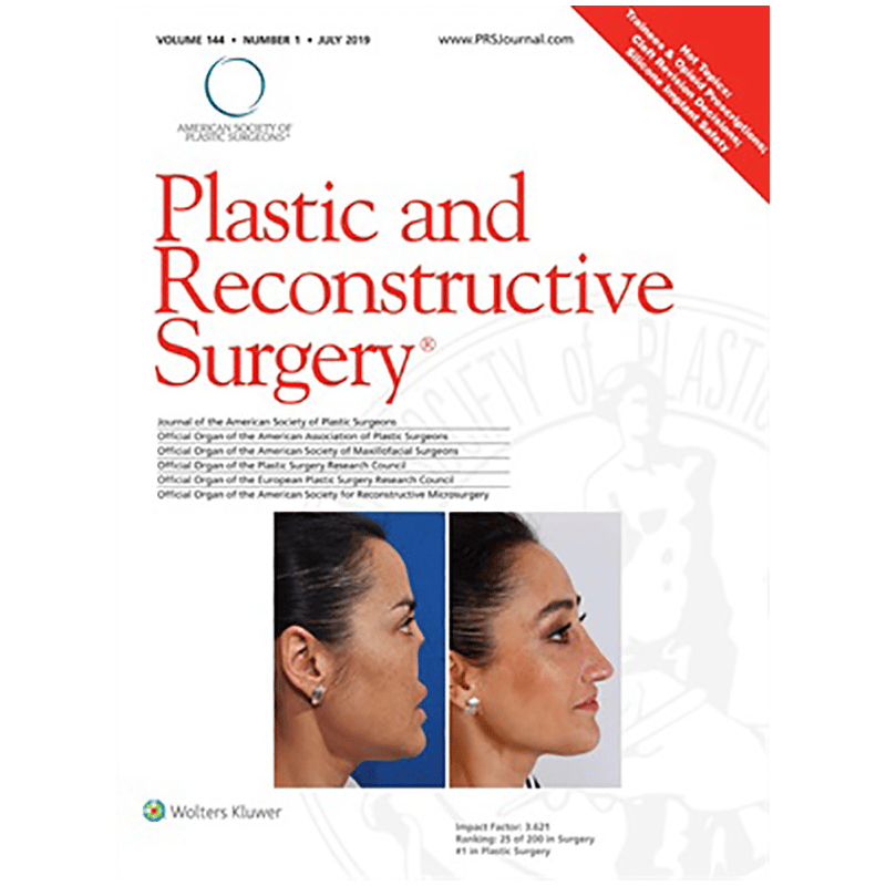 【单期可选】Plastic and Reconstructive Surgery 整形与改造外科学 2019年7月刊
