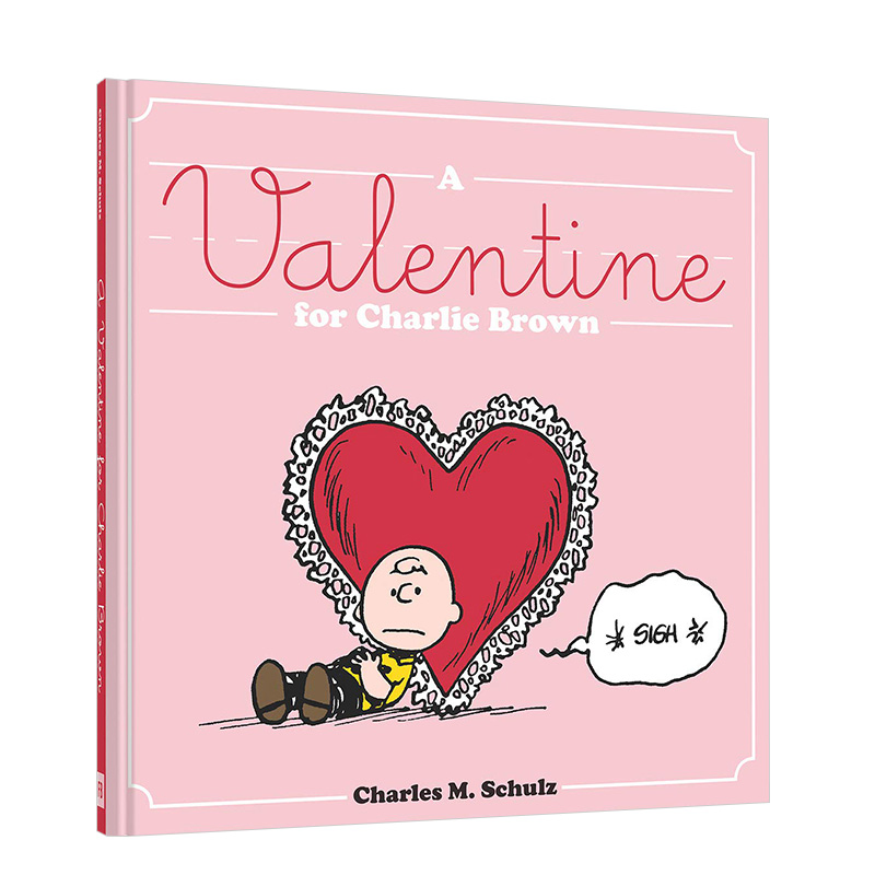 现货a valentine for charlie brown【花生漫画】查理布朗的情人节
