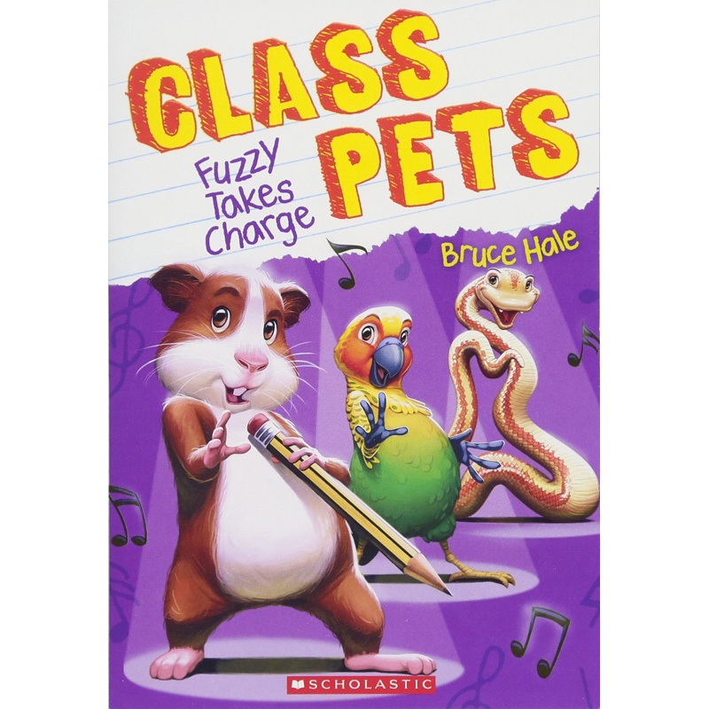 现货 宠物课堂2 富齐的责任 英文原版 class pets 2 :fuzzy takes