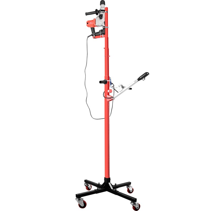 定制 电锤伸缩支架工地天花板钻孔打眼吊顶冲击钻支杆升降式架子 款3.