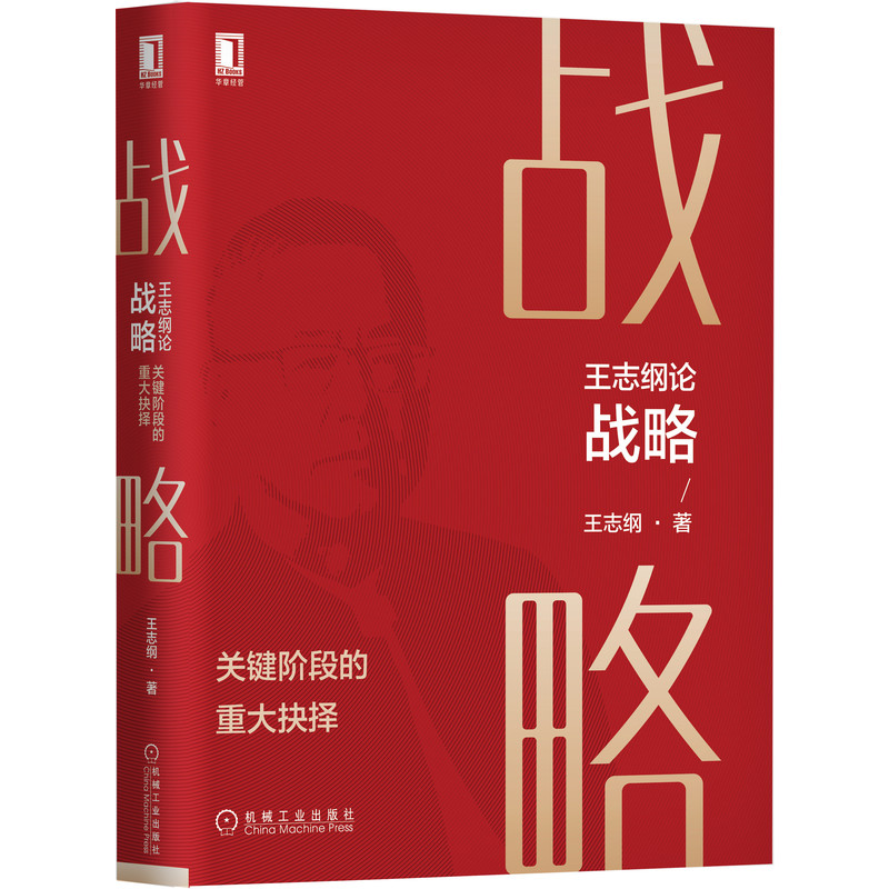 王志纲论战略:关键阶段的重大抉择 王志刚著的书书籍 单册【定价119】