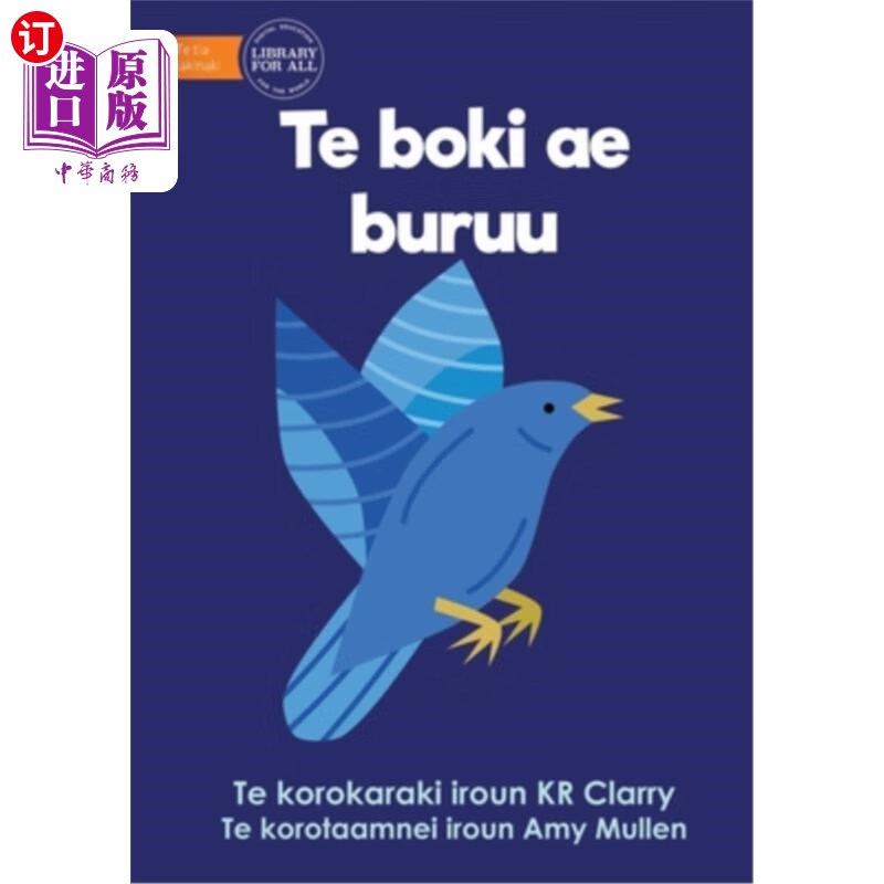 海外直订the blue book - te boki ae buruu (te kiribati) 蓝皮书-我