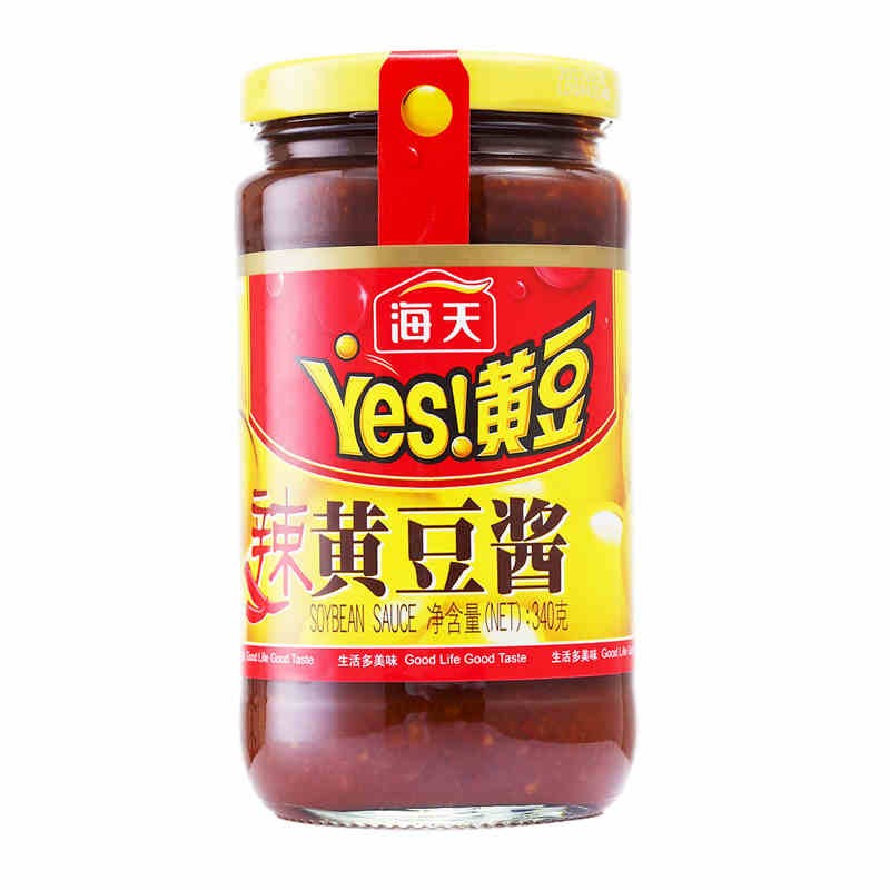 海天黄豆酱800g/230g/340g辣黄豆酱调味料豆瓣酱辣椒酱东北大酱 340g