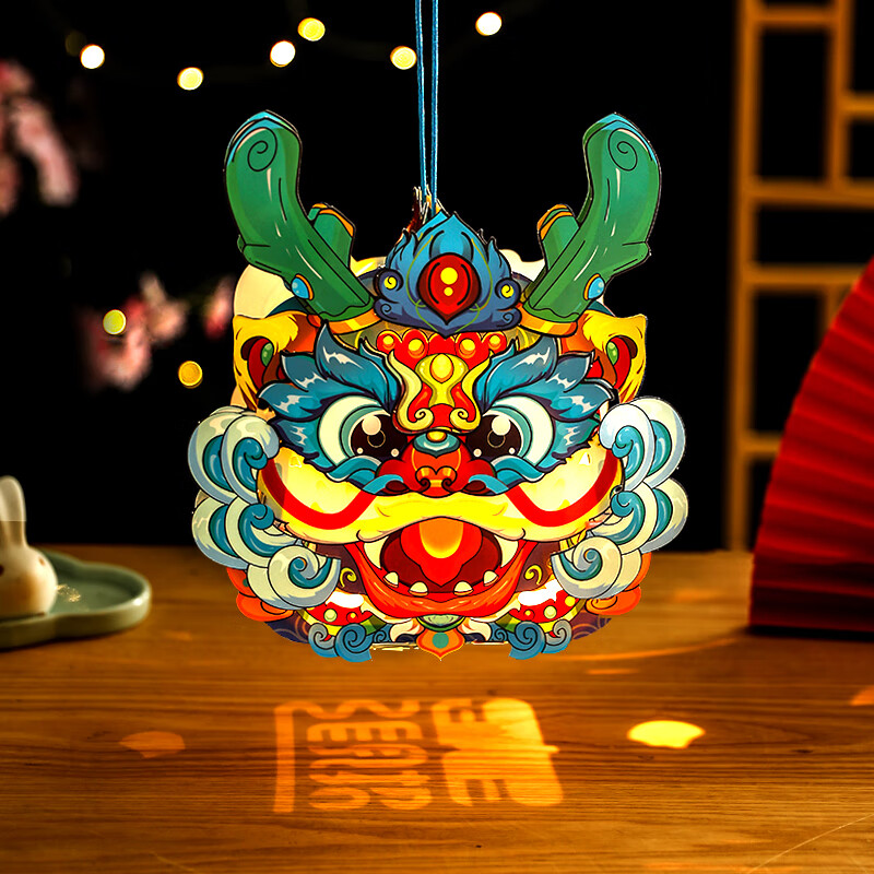新新精艺中秋节灯笼儿童中式国潮手提灯笼龙灯手工diy材料包蓝色怎么样,好用不?