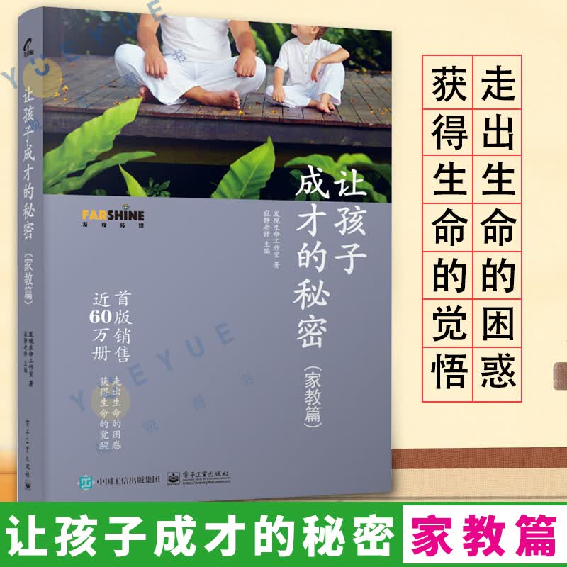 让孩子成才的秘密 家教篇 寂静老师育儿书籍父母*读儿童幼儿家庭教养教育心理学如何培养教导孩子好习惯