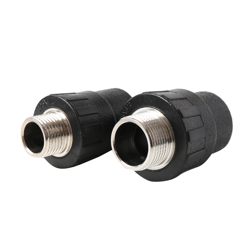 中原工品 pe外丝直接 外丝直接 pe管件 管件接头 单位:个 s32*1/2m 一