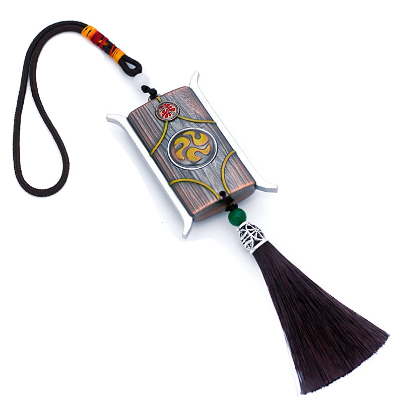 刺客伍六七令牌 567刺客令牌挂件大号伍六七暗影刺客柒腰牌模型合金属