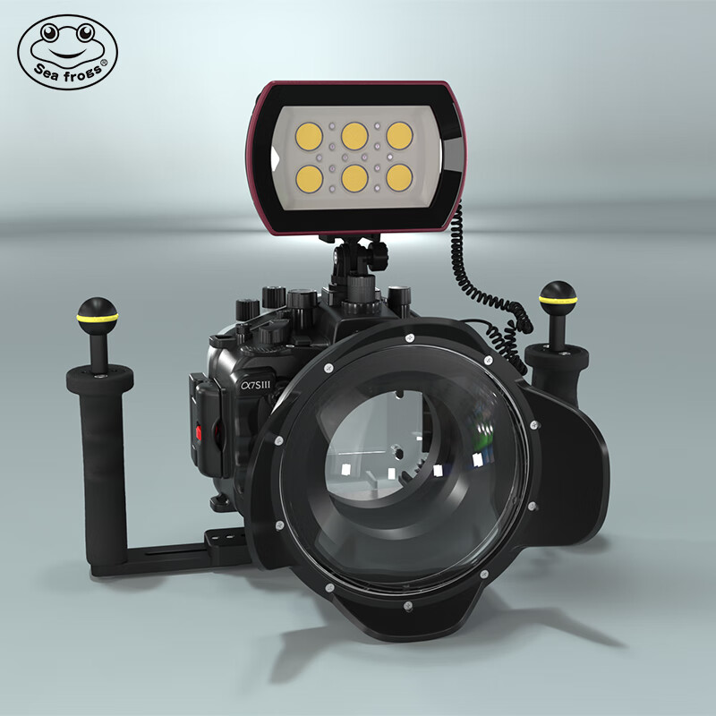 拍立宝适用于索尼SonyA7S3/A73摄影潜水壳防水壳防水40米 28-70(可调节)