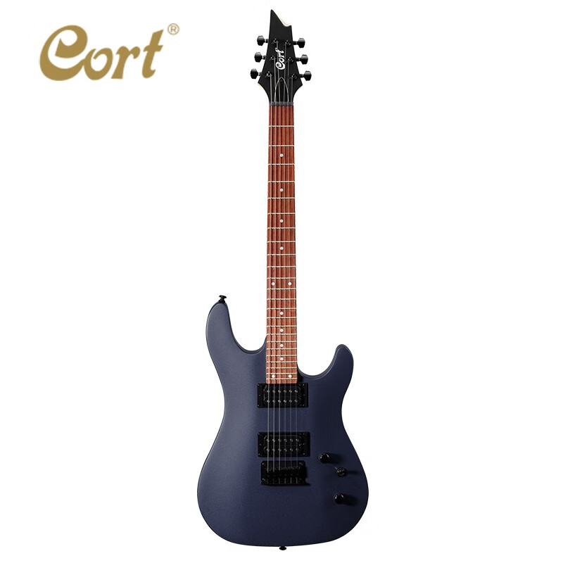 考特（CORT） KX100 考特电吉他初学者学生新手入门 电吉它缺角男女生专用十大品牌 MA金属灰 电吉他