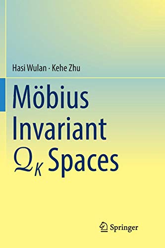 预订mobius invariant qk spaces