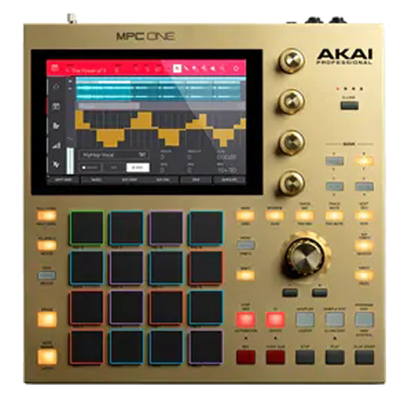 AKAI雅家MPC ONE/KEY 61/LIVE打击垫MIDI编曲DJVJ独立STUDIO工作站 MPC ONE gold（金色）