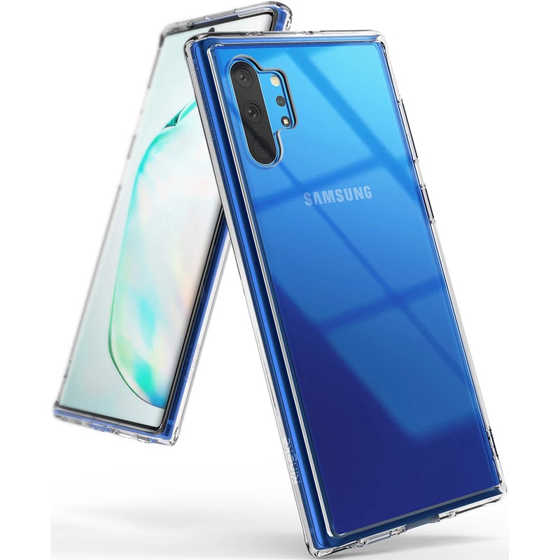 三星note10+5g,三星note10+5g黑色 rearth 三星note10 /5g手机保护套全包透明防摔硅胶pc