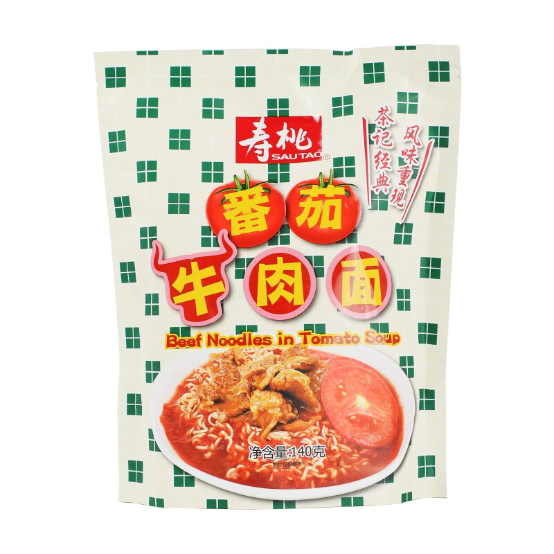 壽桃番茄牛肉面140g