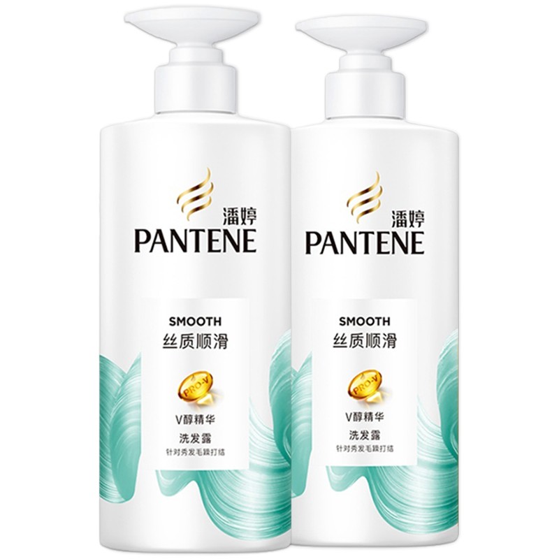 潘婷(pantene)洗发水 500g 超值加量装 新老包装随机发货 丝质顺滑