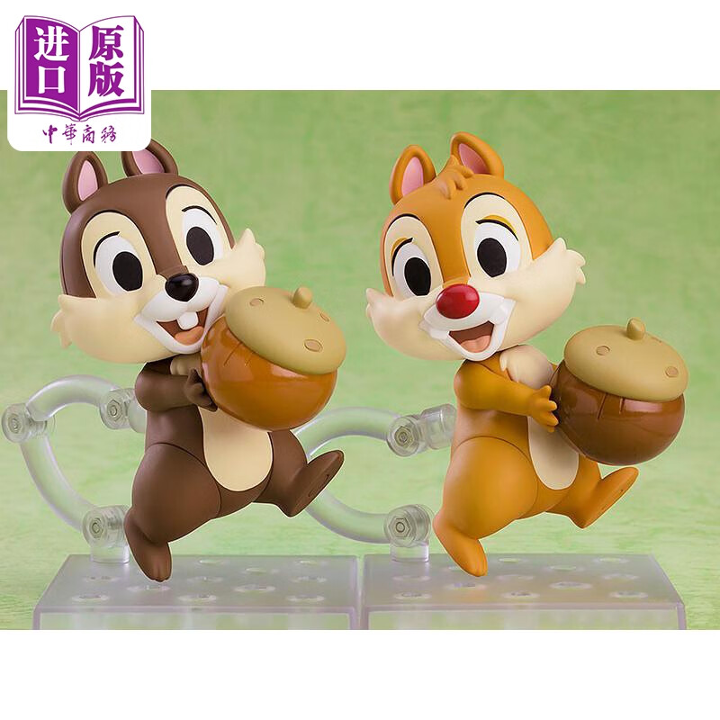 gsc 粘土人 q版 奇奇 蒂蒂 迪士尼 代理版动漫周边